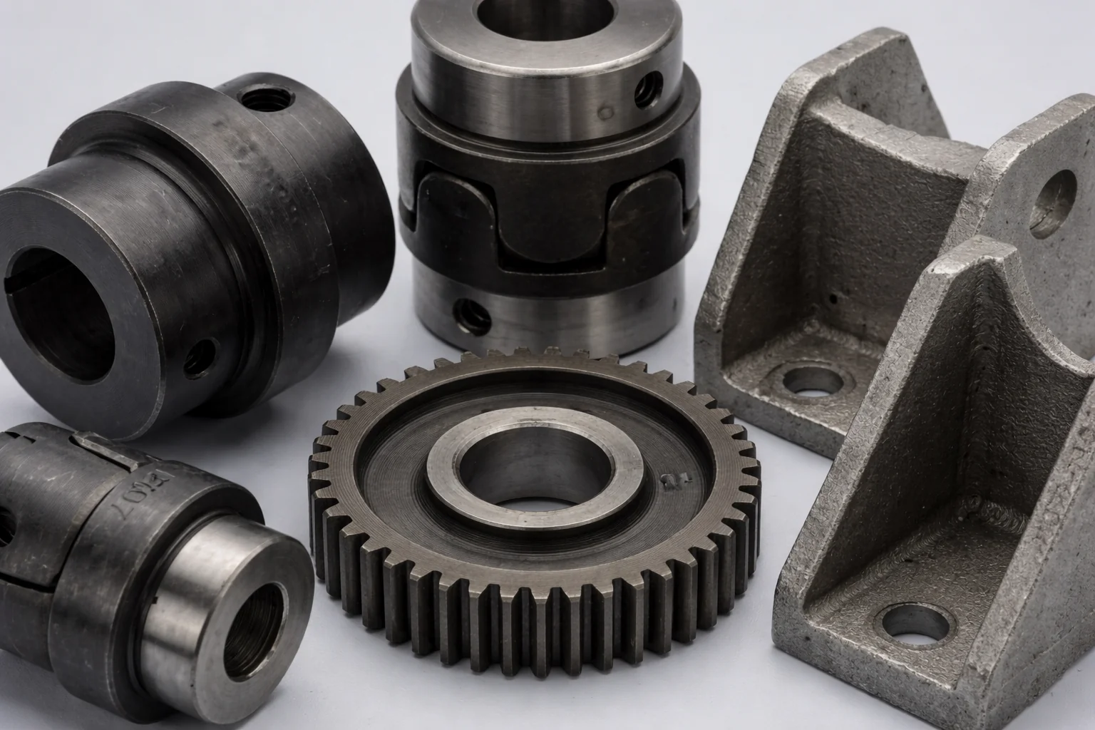 CNC machined steel 4140 4340 load-bearing industrial parts — strong durable structural components