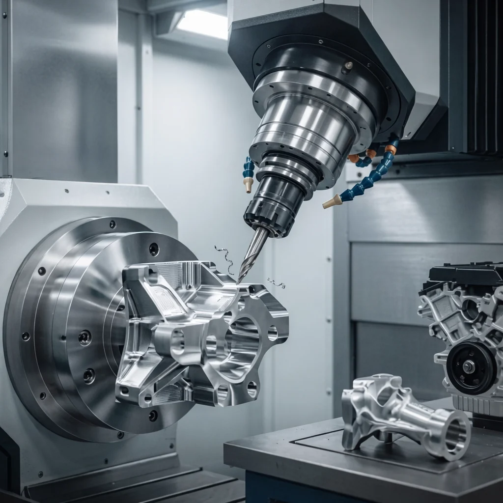 CNC machined industrial OEM replacement parts and low-volume production components