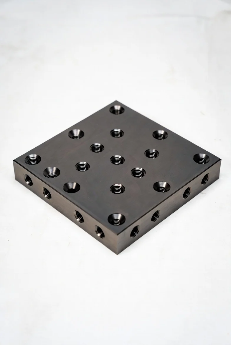 CNC machined steel load-bearing industrial parts for equipment manufacturing