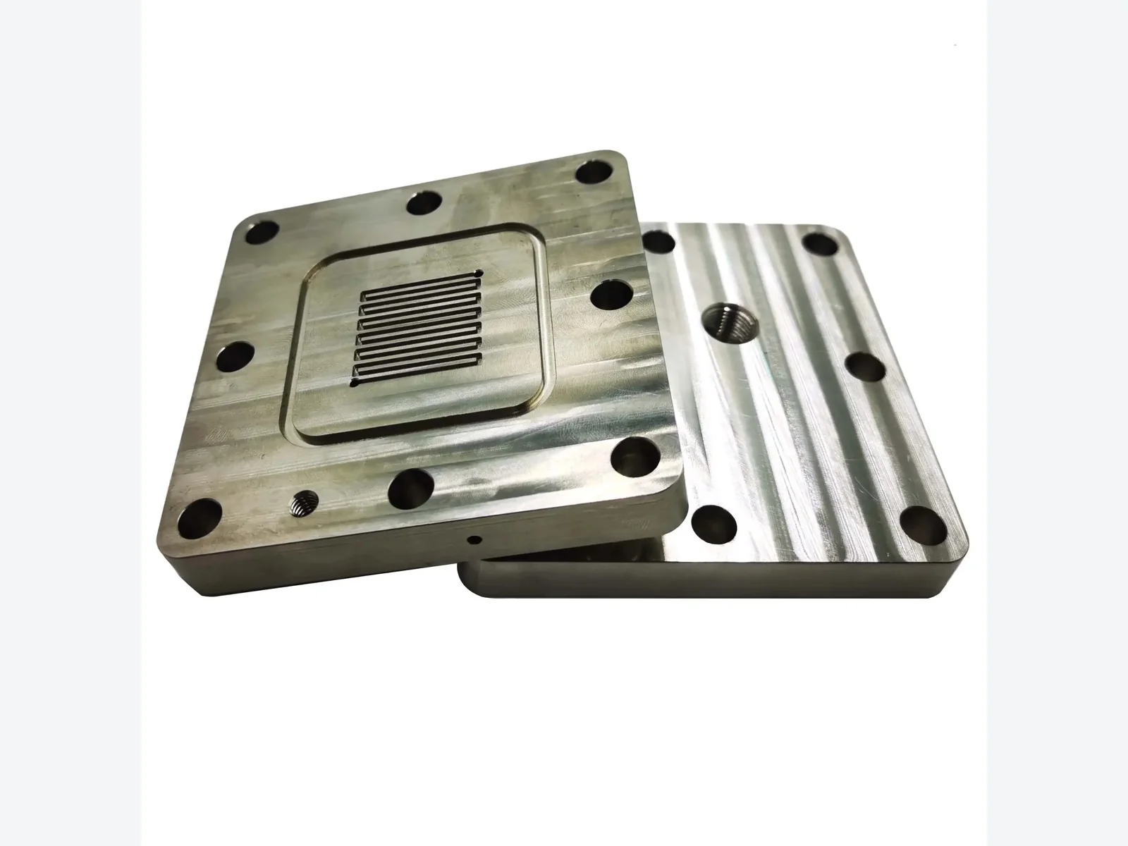 Custom CNC milled aluminum precision parts for industrial automation equipment